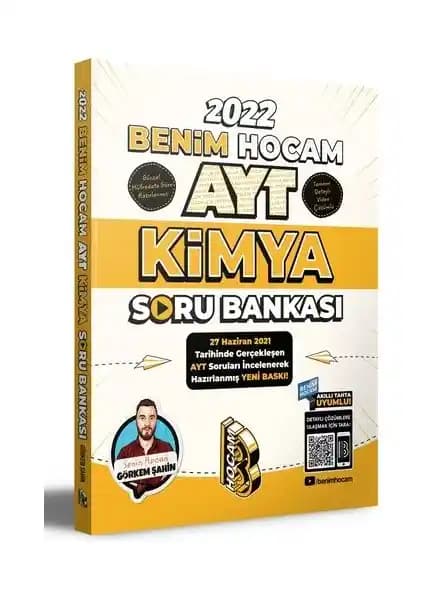 Benim Hocam Yayınları AYT 2022 Kimya Soru Bankası İncelemesi ve Kullanıcı Değerlendirmeleri