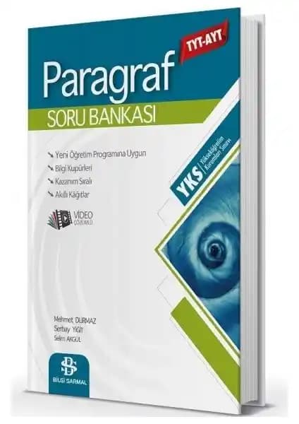 Bilgi Sarmal Yayınları TYT AYT Paragraf Soru Bankası Öğrencilere Güçlü Bir Çalışma Aracı
