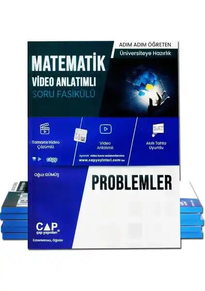 Çap Yayınları Problemler Konu Anlatımlı Soru Fasikülü 2022 Üniversite Hazırlık Kaynağı