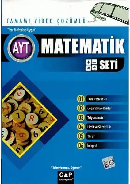 Çap Yayınları Tamamı Video Çözümlü AYT Matematik Seti Detaylı İnceleme ve Kullanım Avantajları
