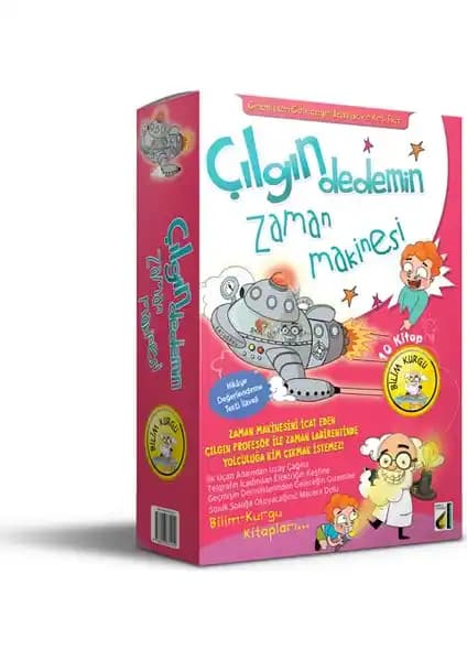 Çılgın Dedemin Zaman Makinesi: Bilim ve Macera Dolu Çocuk Kitapları Listesinde Öne Çıkıyor