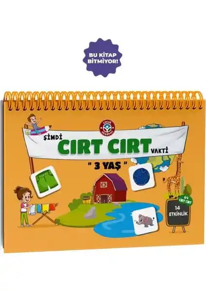 Çocuk Gelişimini Destekleyen Eğitici Kitap: Cırt Cırtlı Etkileşimli Öğrenme Aracı