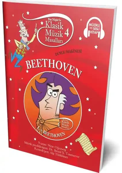 Çocuklar İçin Beethoven ve Klasik Müzik Temalı Müzikli Masallar Kitabı
