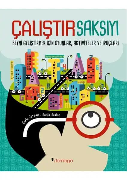 Çocuklar için eğlenceli ve eğitici aktiviteler içeren 'Çalıştır Saksıyı' kitabı detayları