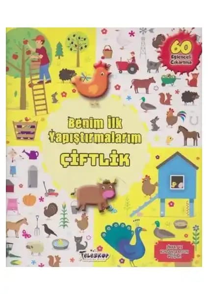 Çocuklar İçin Eğlenceli ve Eğitici Çıkartma Kitabı: Gelişim ve Öğrenme Fırsatı