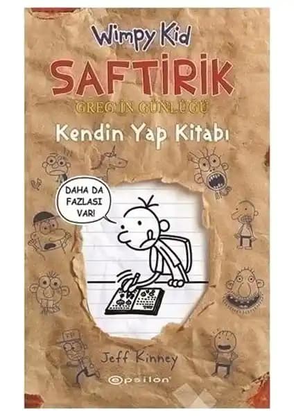 Çocuklar İçin Kendin Yap Günlük ve Yaratıcılık Kitabı - Epsilon Yayınları