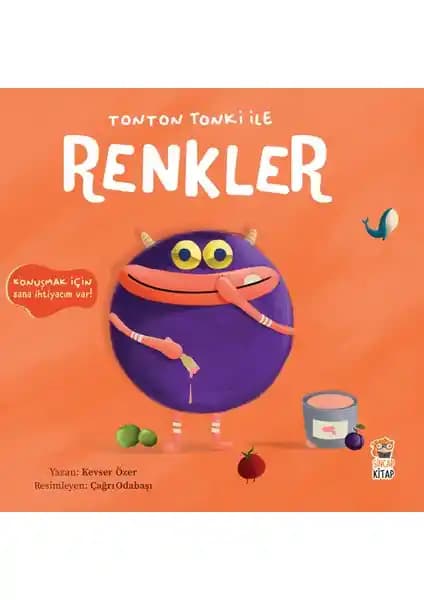 Çocuklar İçin Renkleri Keşfetmeye Yönelik Interaktif Kitap Tonton Tonki İle Öğrenme Deneyimi