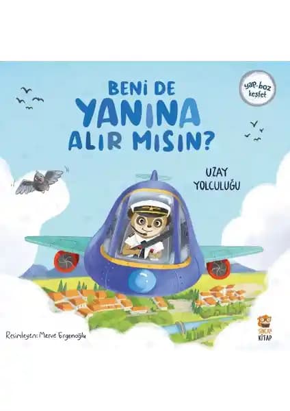 Çocuklar İçin Uzay Temalı Keşif ve Öğrenme Kitabı ve Yapboz Seti