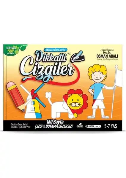 Çocukların Dikkat ve Motor Becerilerini Geliştiren Eğlenceli Eğitim Kitabı