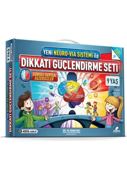Çocukların Dikkat ve Zeka Gelişimini Destekleyen Eğitim Seti Adeda Yayıncılık