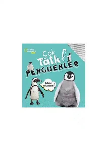 Çok Tatlı Penguenler Kitabı: Çocuklar İçin Eğitici ve Eğlenceli Hayvanlar Serisi