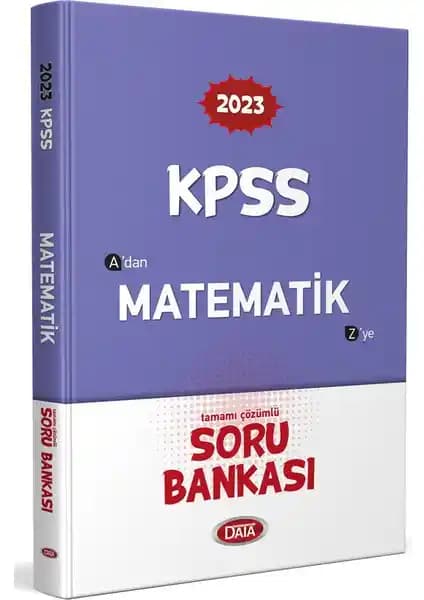 Data Yayınları KPSS Matematik Çözümlü Soru Bankası İncelemesi ve Kullanıcı Yorumları