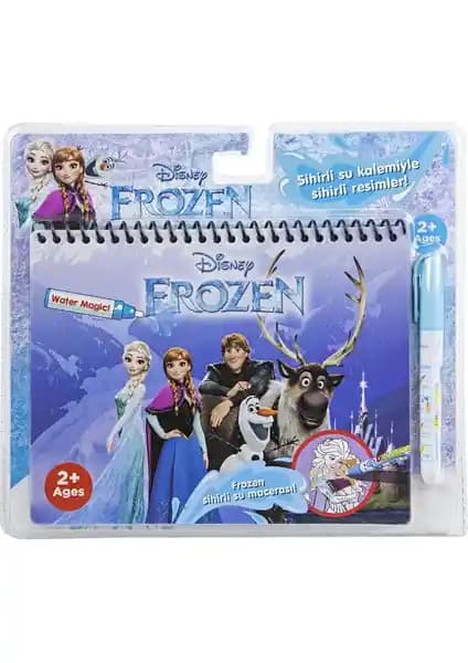 Disney Frozen Karlar Ülkesi Temalı Sihirli Su Kalemli Boyama Kitabı Çocuklar İçin Eğlenceli Aktivite