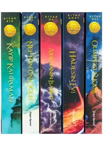 Doğan Egmont Olimpos'un Kanı ve Mitoloji Temalı 5 Kitaplık Seti İncelemesi