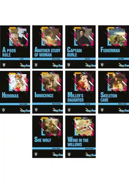 Dorlion Yayınları İngilizce Stage-2 10'lu Set: Dil Öğrenme ve Okuma Geliştirme İçin Kapsamlı Koleksiyon