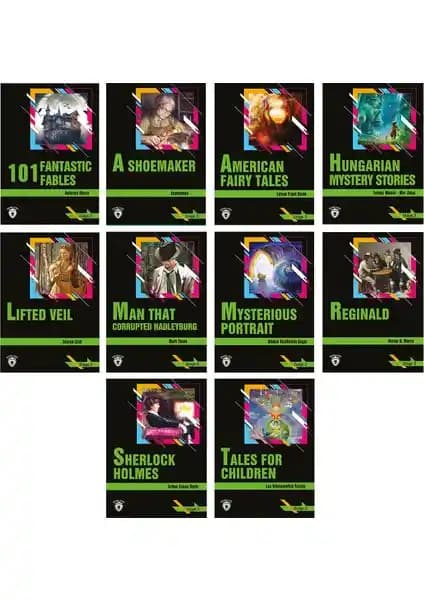 Dorlion Yayınları İngilizce Stage-3 10’lu Set: Gelişmiş Dil Öğrenme Kaynağı