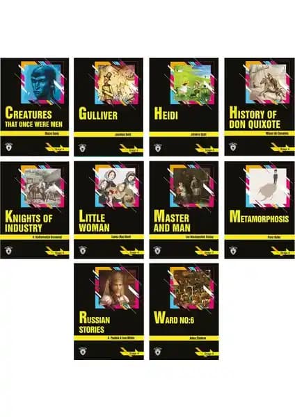 Dorlion Yayınları İngilizce Stage-4 10'lu Set: Zengin İçerik ve Öğrenme Deneyimi