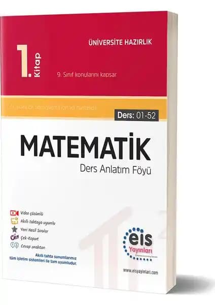 Eis Yayınları Matematik 1. Kitap DAF: 12. Sınıf Öğrencileri İçin Güncel ve Kapsamlı Kaynak