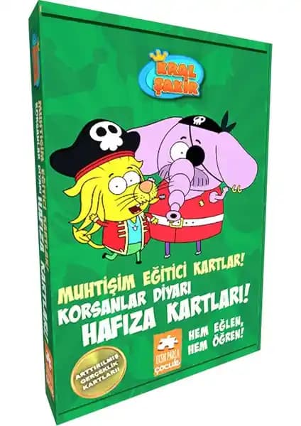 Eksik Parça Çocuk Kral Şakir Muhtişim Eğitici Kartlar ile Çocukların Zeka Gelişimini Destekleyin