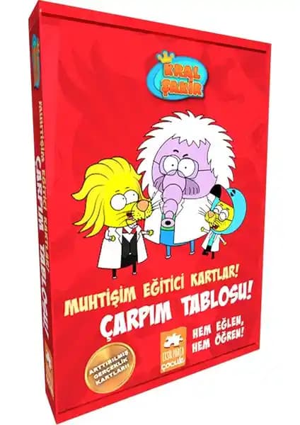 Eksik Parça Çocuk Kral Şakir Muhtişim Eğitici Kartlar ile Temel Matematik Becerileri Geliştirme