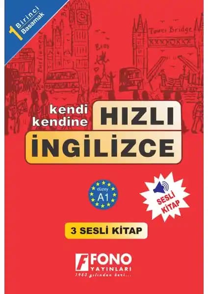 Fono Kendi Kendine Hızlı İngilizce Seti başlangıç seviyesinden etkili öğrenme kaynağı