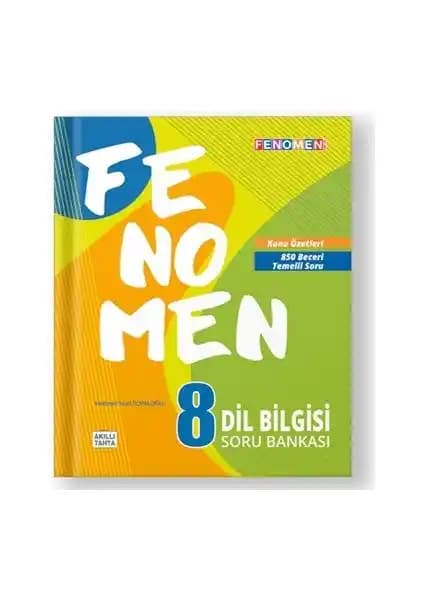 Gama Yayınları 8. Sınıf Dil Bilgisi Fenomen Soru Bankası Güncel Müfredatlı ve Kullanışlı