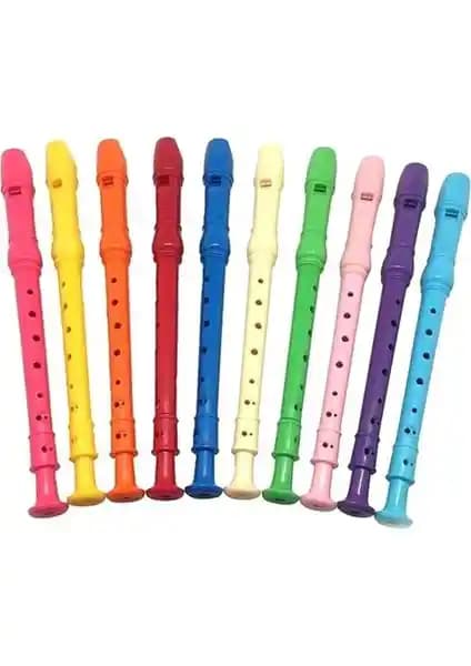 Helvacıoğlu 1000 Blok Flüt: Çocuklar ve Başlangıç Seviyesi İçin Dayanıklı ve Renkli Müzik Enstrümanı