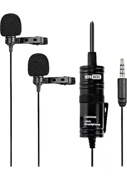 Hepa Merz HM-156 PRO Yaka Mikrofonu: Yüksek Kalite Ses Kaydı İçin Profesyonel Çözüm