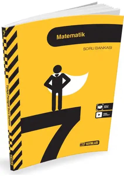 Hız Yayınları 7. Sınıf Matematik Soru Bankası Güçlü Öğrenme Kaynağı ve Sınavlara Hazırlık