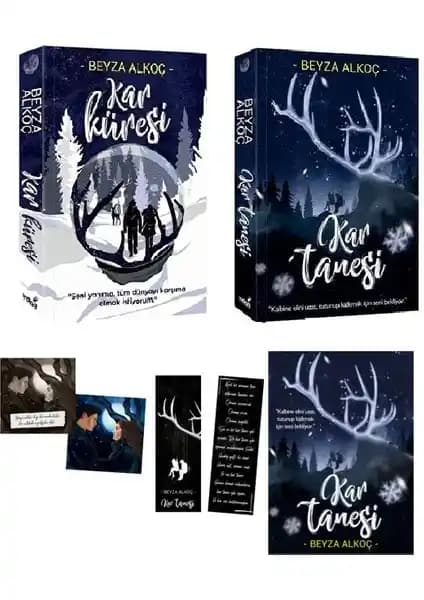 İndigo Kitap Kar Küresi - Kar Tanesi: Doğa ve Mevsim Temalarını İşleyen Edebi Eser