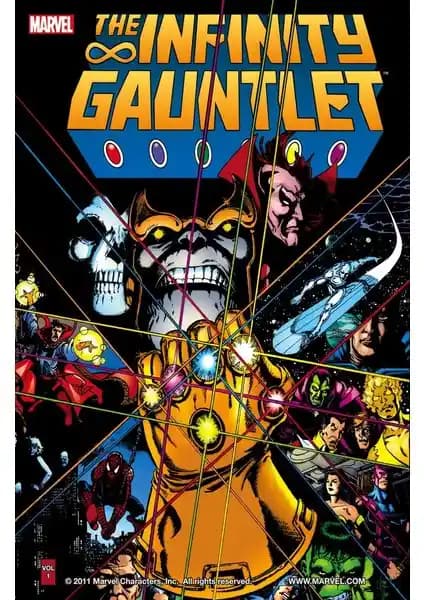 Infinity Gauntlet Jim Starlin'in Marvel evreninin en ikonik eserlerinden biri