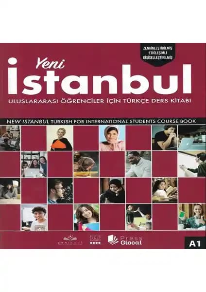 İstanbul Yabancılar İçin Türkçe Ders Kitabı A1: Temel Seviye Türkçe Öğrenme Kaynağı
