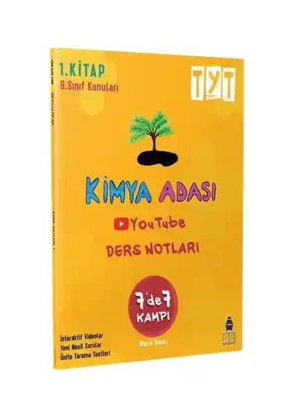 Kimya Adası TYT Kimya Ders Notları 1. Kitap: Kapsamlı ve Kullanışlı Eğitim Kaynağı