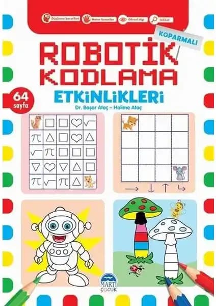 Koparmalı Robotik Kodlama Etkinlikleri 1 Çocuklar İçin Eğitici ve Geliştirici Bir Kaynak