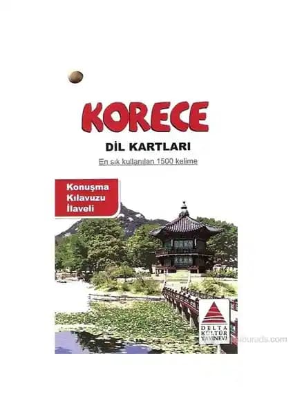 Korece Dil Kartları ile Temel Kelime ve Gramer Öğrenme Aracı