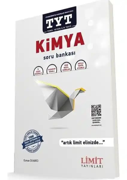 Limit Yayınları TYT Kimya Soru Bankası Güncel ve Kapsamlı Soru Kaynağı