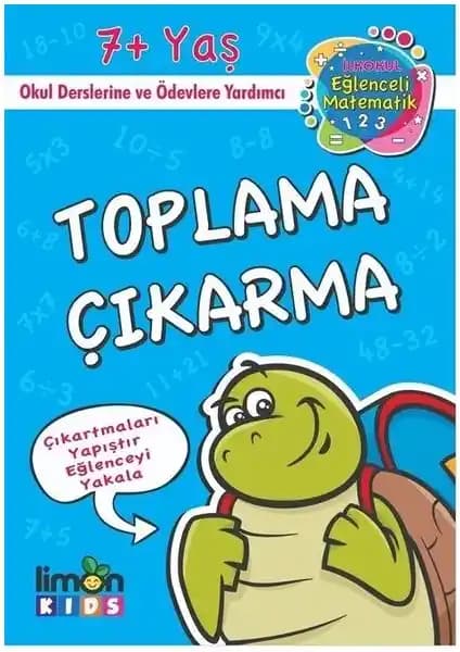 Limonkids İlk Okul Matematik Çıkartmalı Kitaplarıyla Çocukların Temel Matematik Becerilerini Destekler