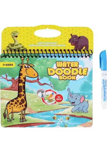 Magic Water Sihirli Boyama Kitabı Orman Diyarı Çocuklar İçin Eğlenceli ve Öğretici Bir Aktivite