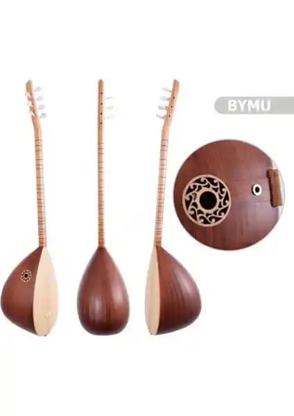 Manuel Raymond Bağlama Yaprak Maun Uzun Bymu ve Kılıf Hediyeli Müzik Tutkunları İçin Üst Düzey Enstrüman