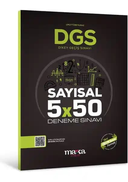 Marka Yayınları 2025 DGS Sayısal 5x50 Deneme Sınavı İncelemesi ve Kullanım Avantajları