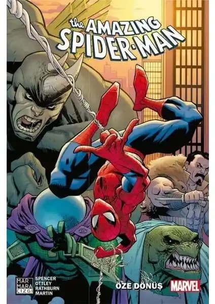 Marmara Çizgi'nin 'Amazing Spider-Man Vol. 5 Cilt 1: Öze Dönüş' Çizgi Romanı Detaylı İnceleme