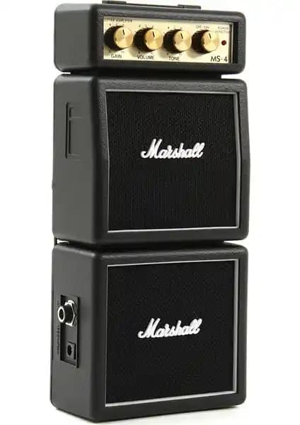 Marshall MS-4 Mini Elektro Gitar Amfisi: Taşınabilirlik ve Ses Kalitesinde Yeni Dönem