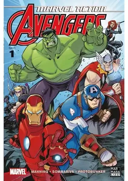 Marvel Action Avengers Sayı 1: Kısa ve Heyecanlı Macera Dolu Çizgi Roman Serisi