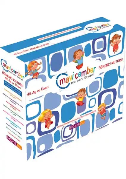 Mavi Çember Okul Öncesi Eğitim Seti: Çocukların Temel Becerilerini Geliştiren Kapsamlı Kaynak