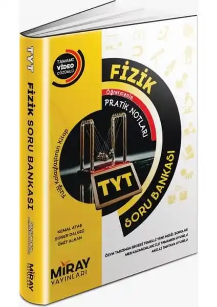 Miray Yayınları TYT Fizik Soru Bankası 2023 Güncel ve Sınava Uygun Eğitim Kaynağı