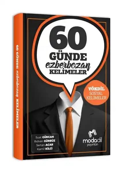 Modadil 60 Günde Ezberbozan YÖKDİL Sosyal Kelimeleri Kitabı İncelemesi