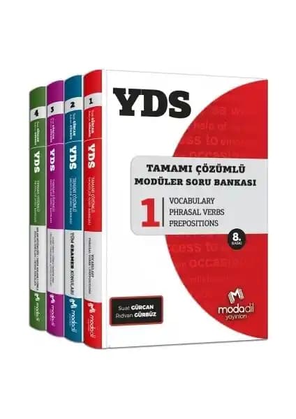 Modadil YDS Modüler Soru Bankası Seti Suat Gürcan ile Sınav Hazırlığında Güvenilir Rehber