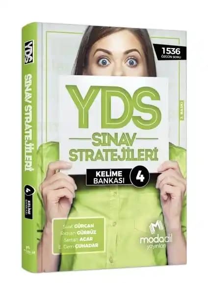 Modadil YDS Sınav Stratejileri Kelime Bankası 4: Kelime Geliştirme ve Sınav Başarısı İçin Kapsamlı Kaynak