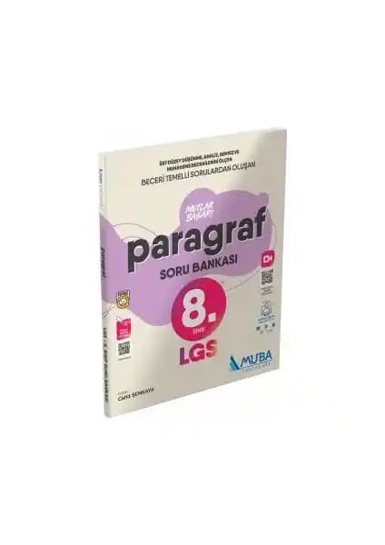 Muba Yayınları 8. Sınıf LGS Paragraf Soru Bankası ile Sınava Güçlü Hazırlık