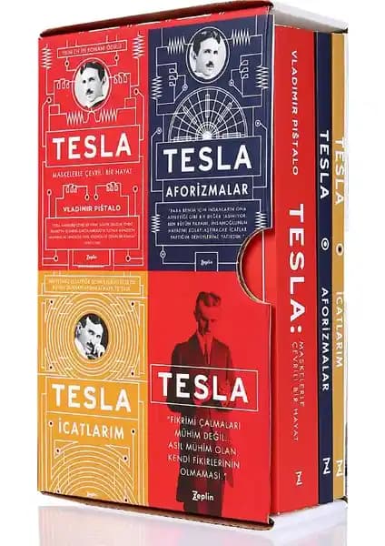 Nikola Tesla Seti Bilim ve Dehanın İzinde Türkçe Kapsamlı Koleksiyon